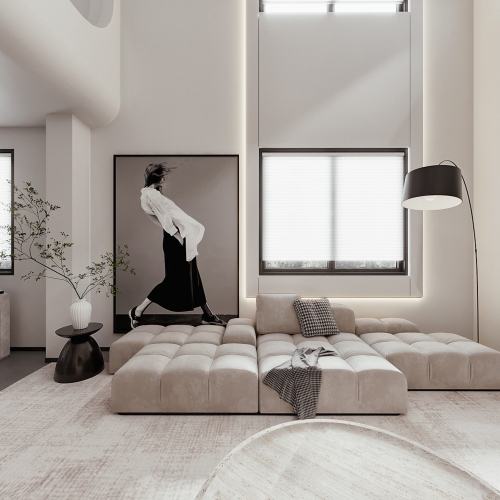 Modern A Living Room-ID:528860185