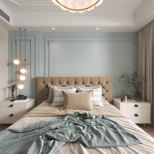 French Style Bedroom-ID:886809894