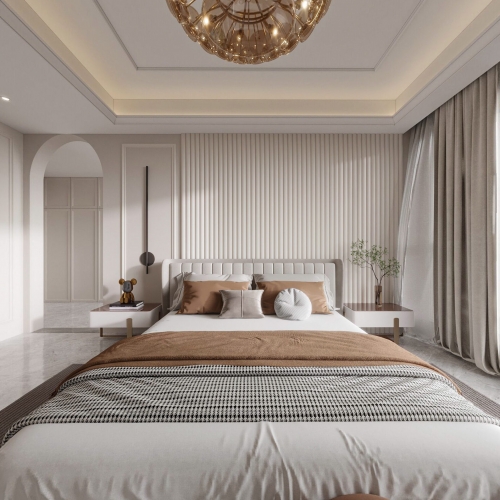 French Style Bedroom-ID:396972899