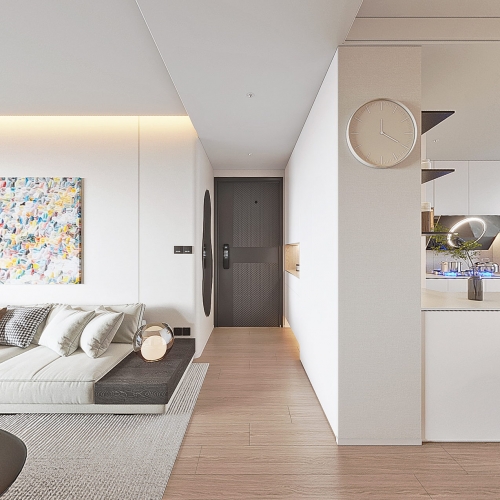 Modern A Living Room-ID:202140891