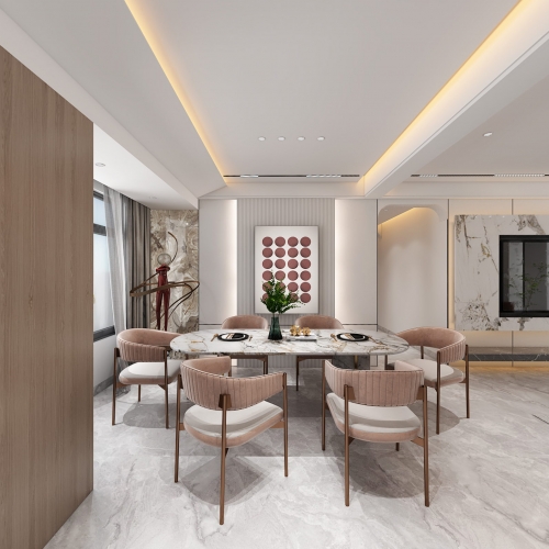 Modern Dining Room-ID:632789136