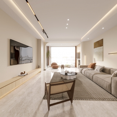 Modern A Living Room-ID:626229059