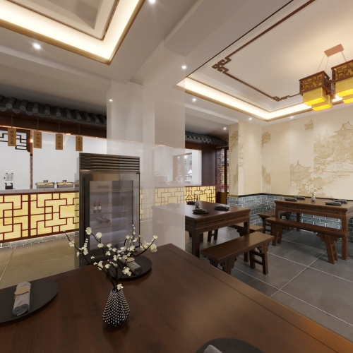 Chinese Style Restaurant-ID:674082046