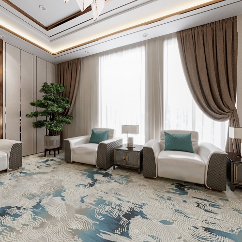 New Chinese Style Office Living Room-ID:563736925