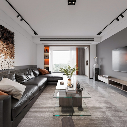 Modern A Living Room-ID:275213005