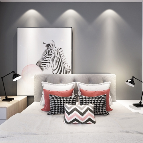 Modern Nordic Style Bedroom-ID:741694938