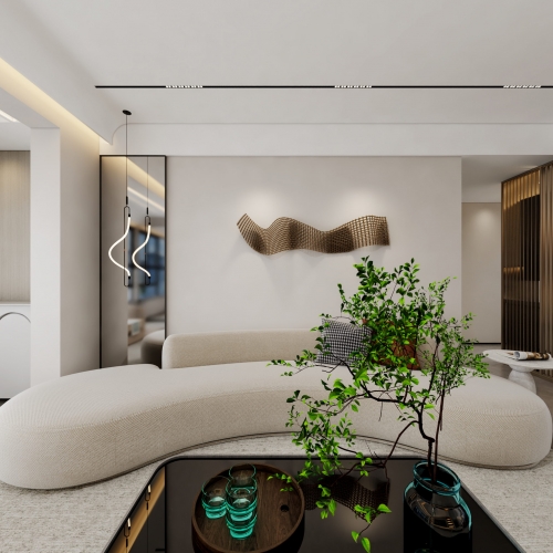 Modern A Living Room-ID:983302127