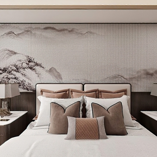 New Chinese Style Bedroom-ID:963590161