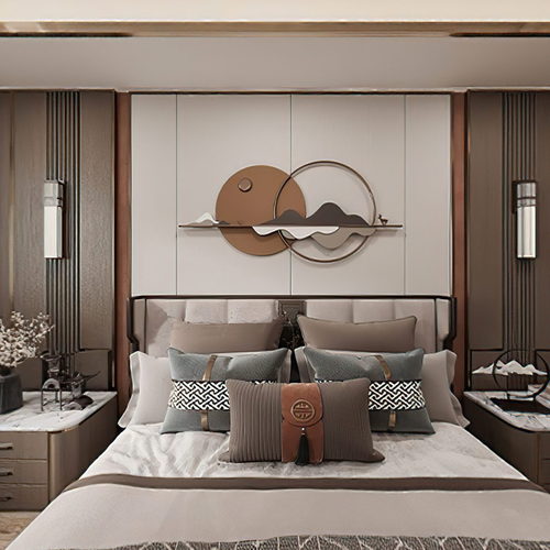 New Chinese Style Bedroom-ID:944109926