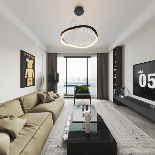 Modern A Living Room-ID:140122898
