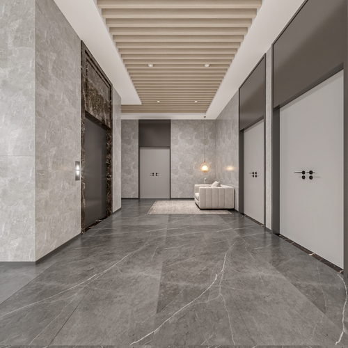Modern Office Elevator Hall-ID:843360466