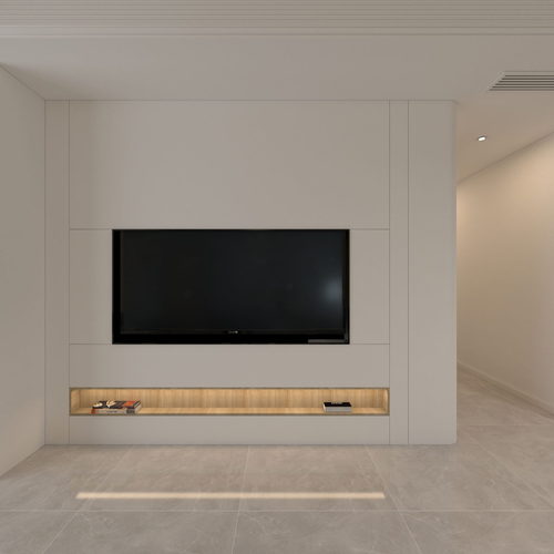 Modern A Living Room-ID:381834981