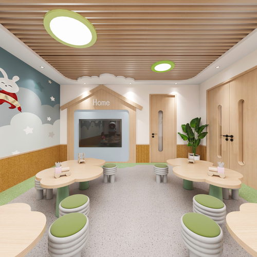 Modern Children's Kindergarten-ID:436531072