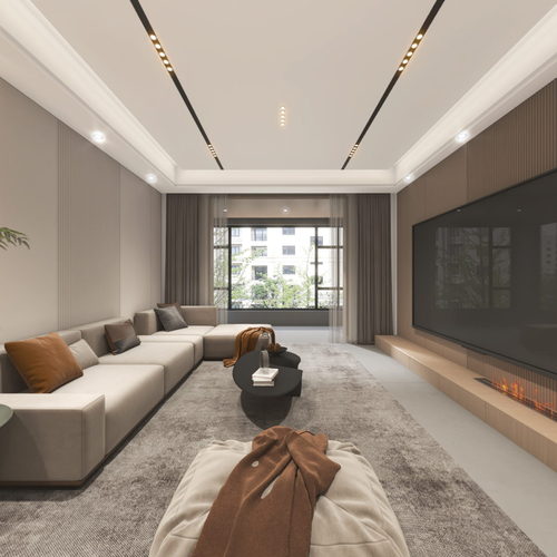 Modern A Living Room-ID:367920458