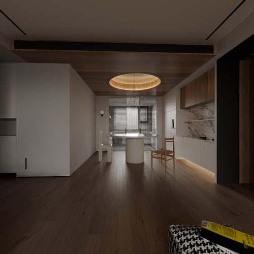 Modern A Living Room-ID:798579939