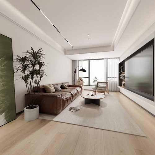 Modern A Living Room-ID:703782081