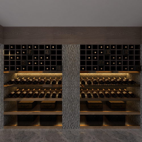 New Chinese Style Wine Cellar/Wine Tasting Room-ID:206876993