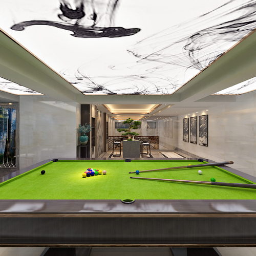 New Chinese Style Billiards Room-ID:729444039