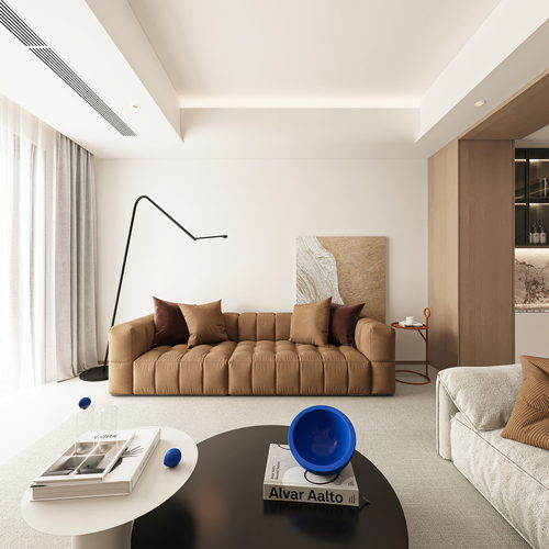 Modern A Living Room-ID:429517984