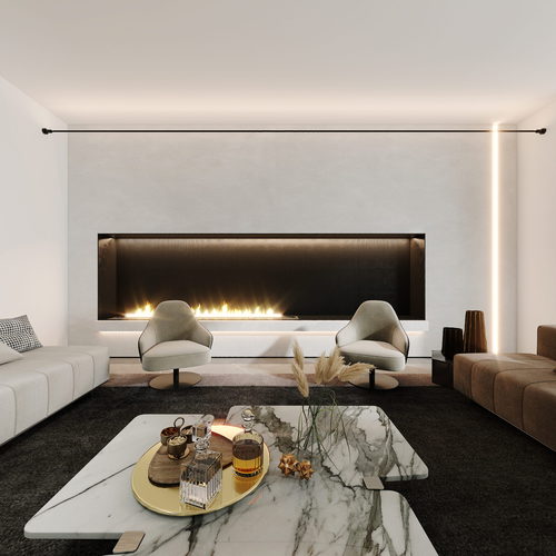 Modern A Living Room-ID:588969958