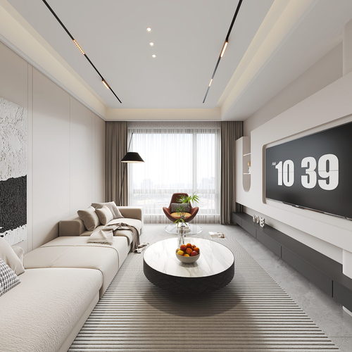 Modern A Living Room-ID:922826051