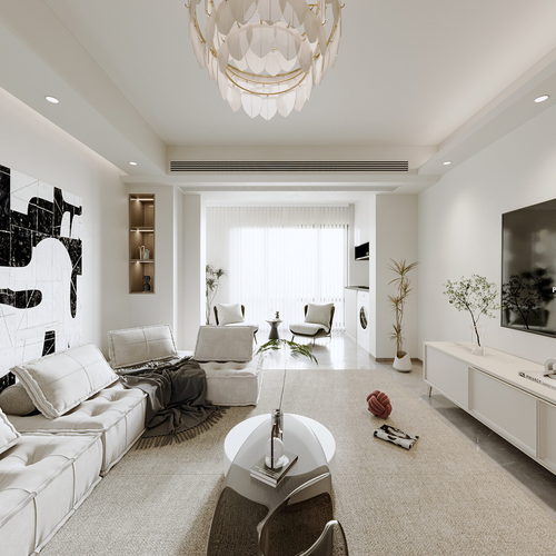Modern A Living Room-ID:152201891