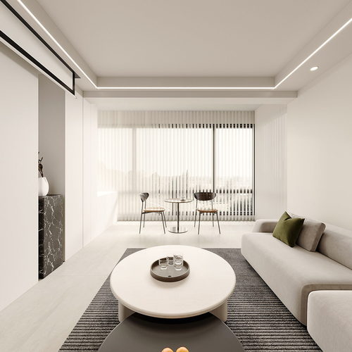 Modern A Living Room-ID:598940834