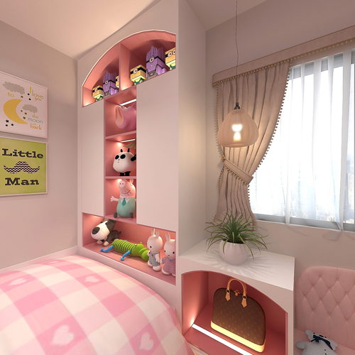 Modern Girl's Room Daughter's Room-ID:509469036