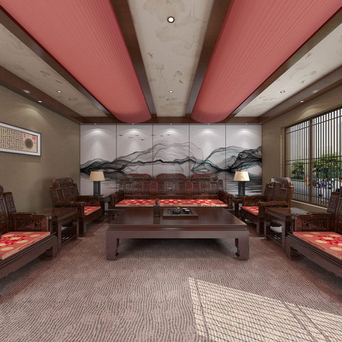 New Chinese Style Tea House-ID:209558015
