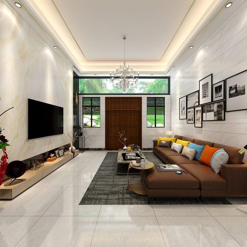 Modern A Living Room-ID:524348024
