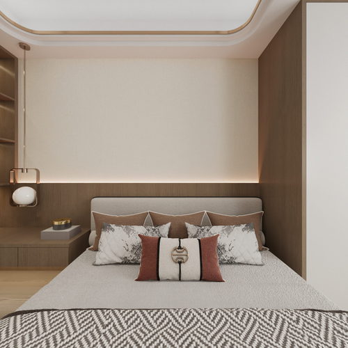 New Chinese Style Bedroom-ID:556674008