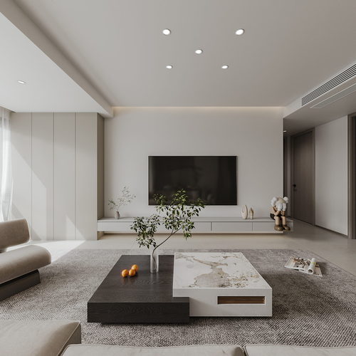 Modern A Living Room-ID:511362087