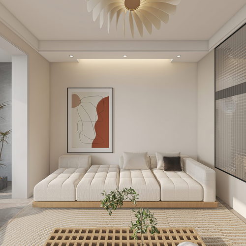 Modern A Living Room-ID:142365933
