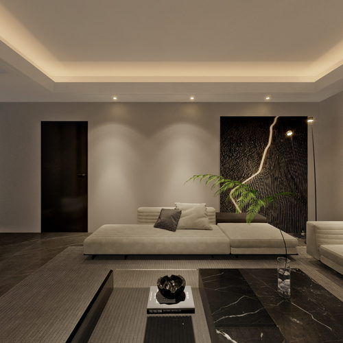 Modern A Living Room-ID:185890917