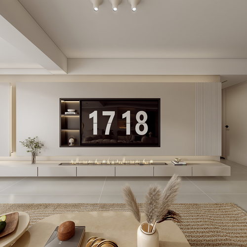 Modern A Living Room-ID:610148961