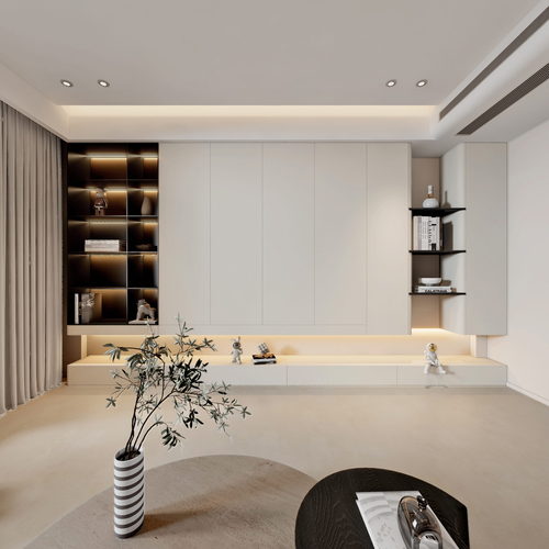 Modern A Living Room-ID:265592109