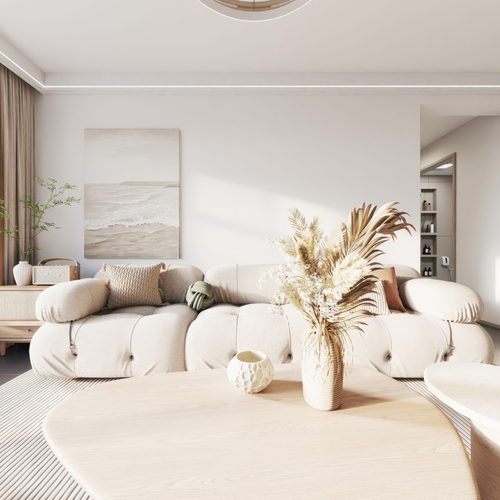 Modern A Living Room-ID:422215946