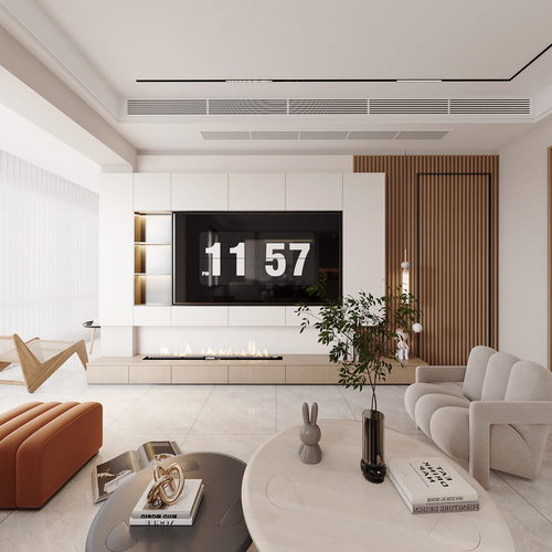 Modern A Living Room-ID:249301916