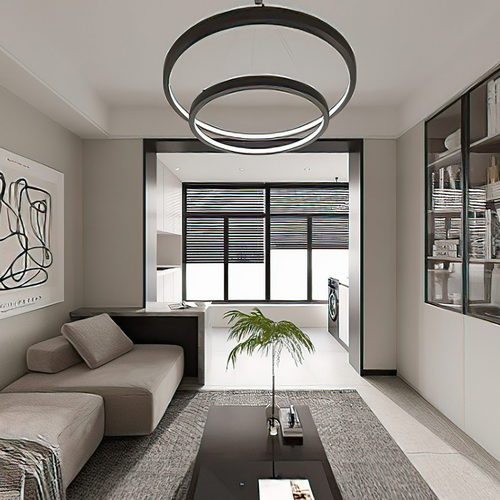 Modern A Living Room-ID:565423014