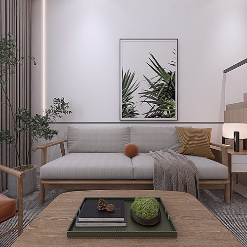 Modern A Living Room-ID:337292918