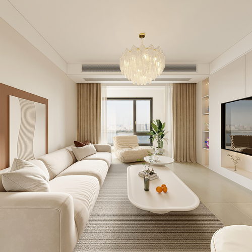 Modern A Living Room-ID:262094979