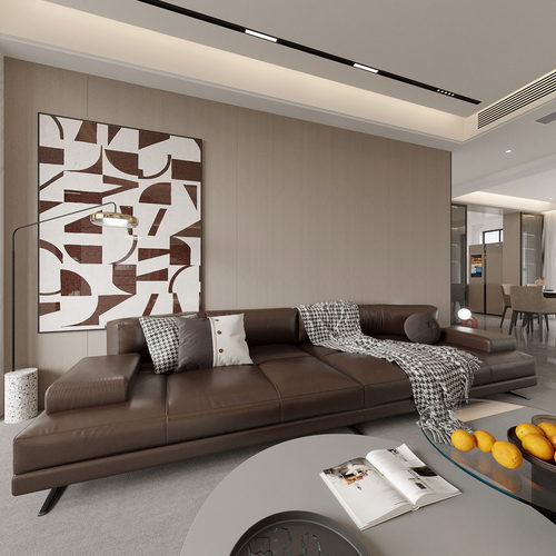 Modern A Living Room-ID:406475071