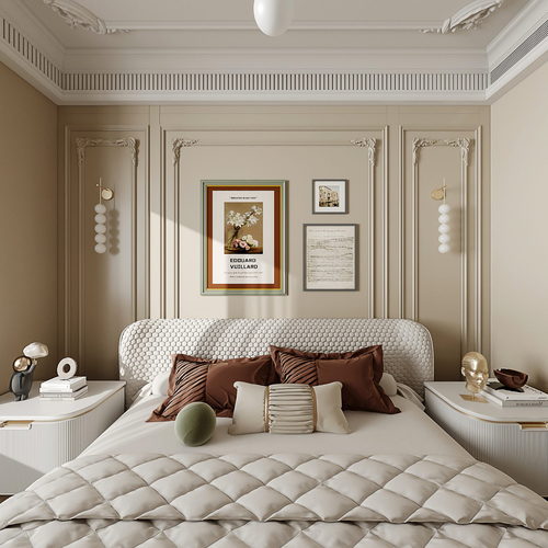 French Style Bedroom-ID:391991153