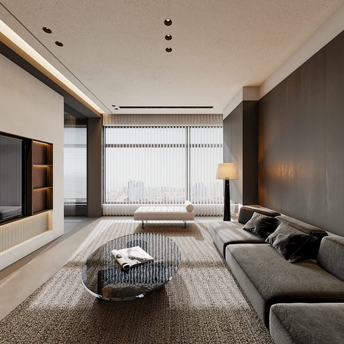 Modern A Living Room-ID:207989242