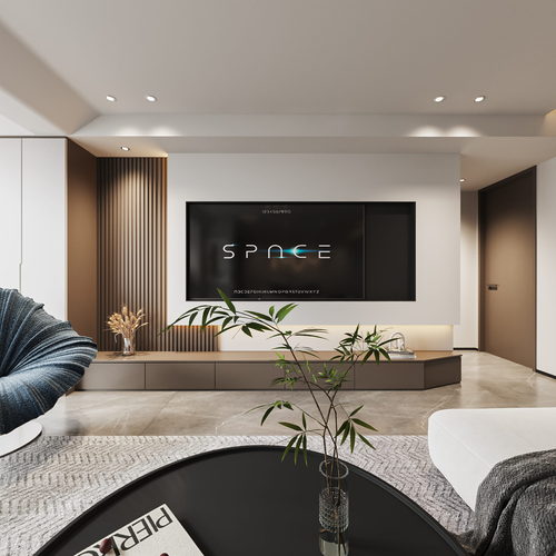 Modern A Living Room-ID:137608058
