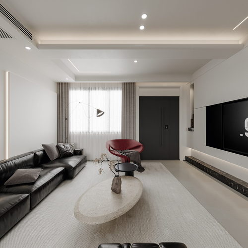 Modern A Living Room-ID:920726062