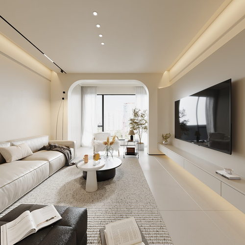 Modern A Living Room-ID:121484048