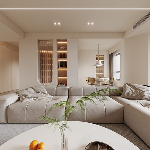 Modern A Living Room-ID:109180932