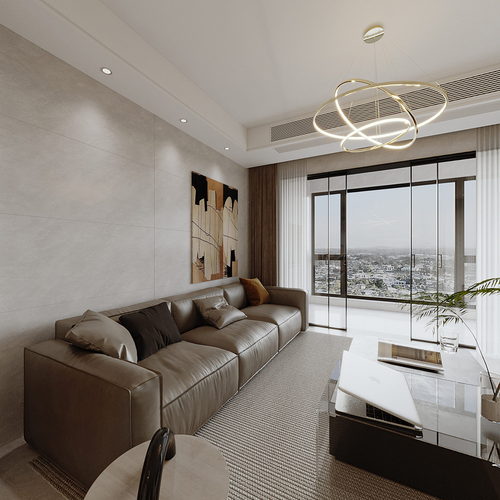 Modern A Living Room-ID:849890785