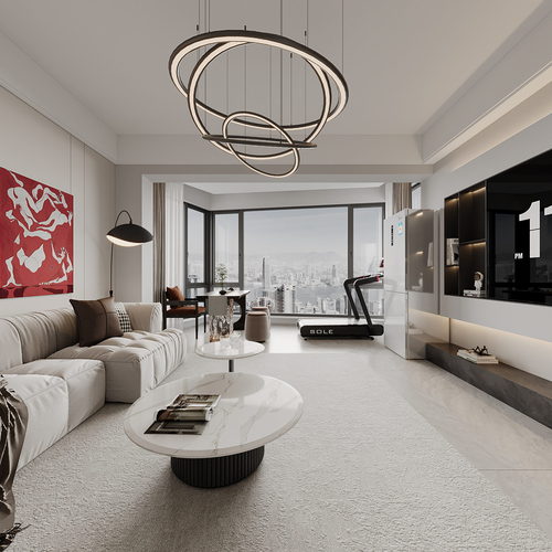 Modern A Living Room-ID:638549378